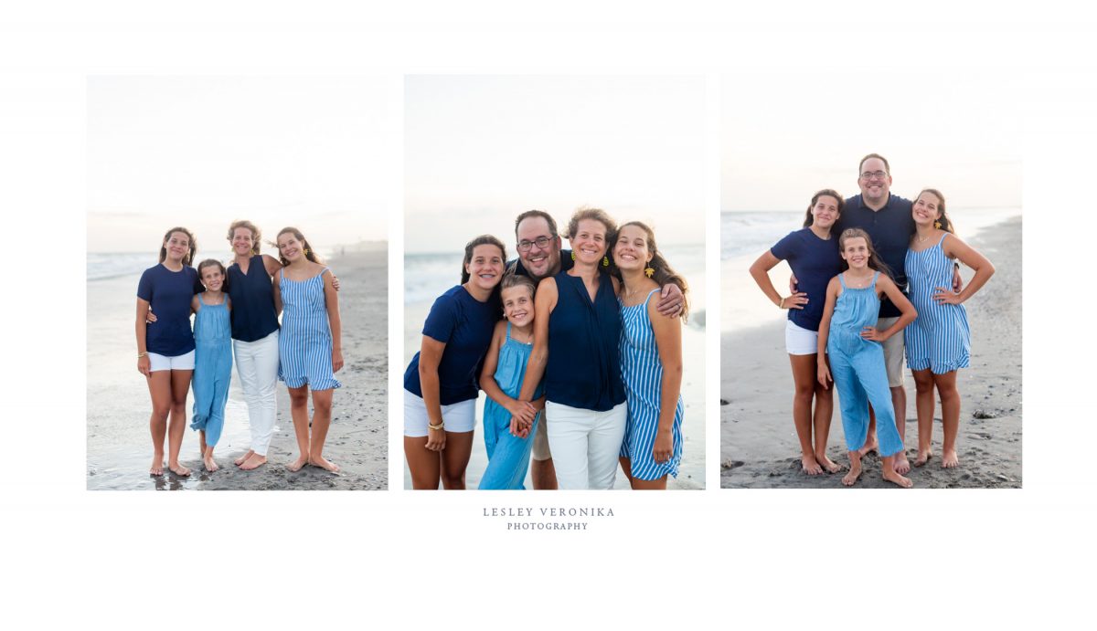 family photos, beach portraits, Oak Island NC family photographer