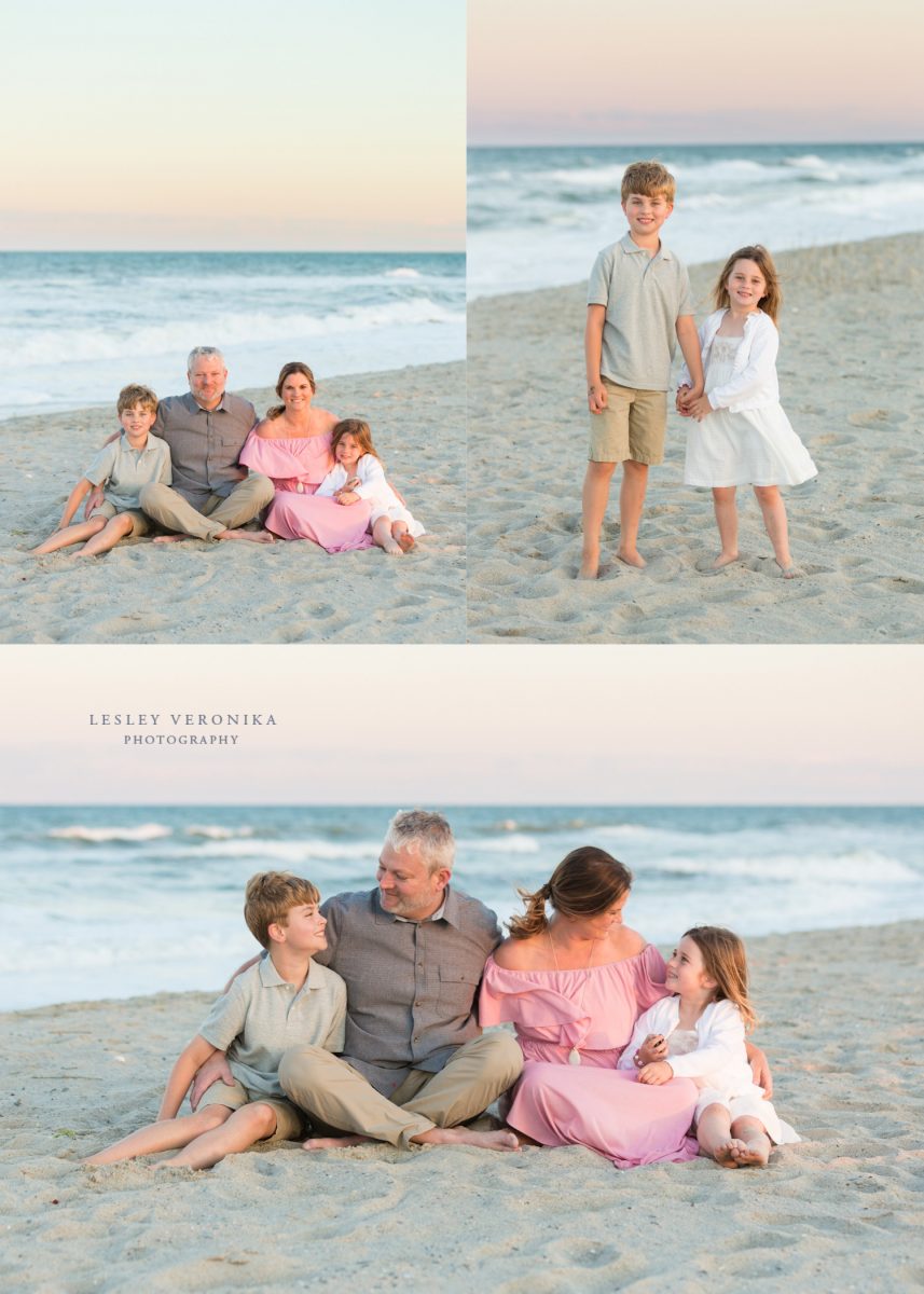 family, beach session, Fort Fisher NC family photographer