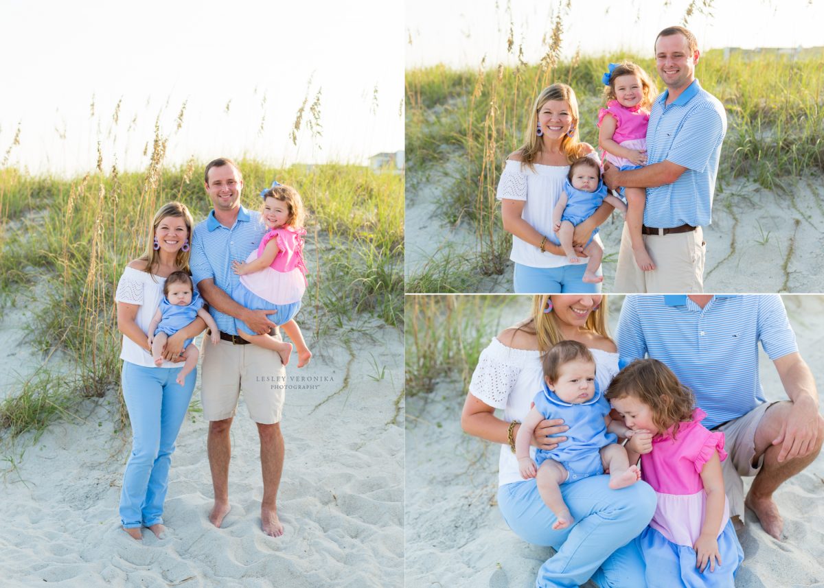 beach portraits, family