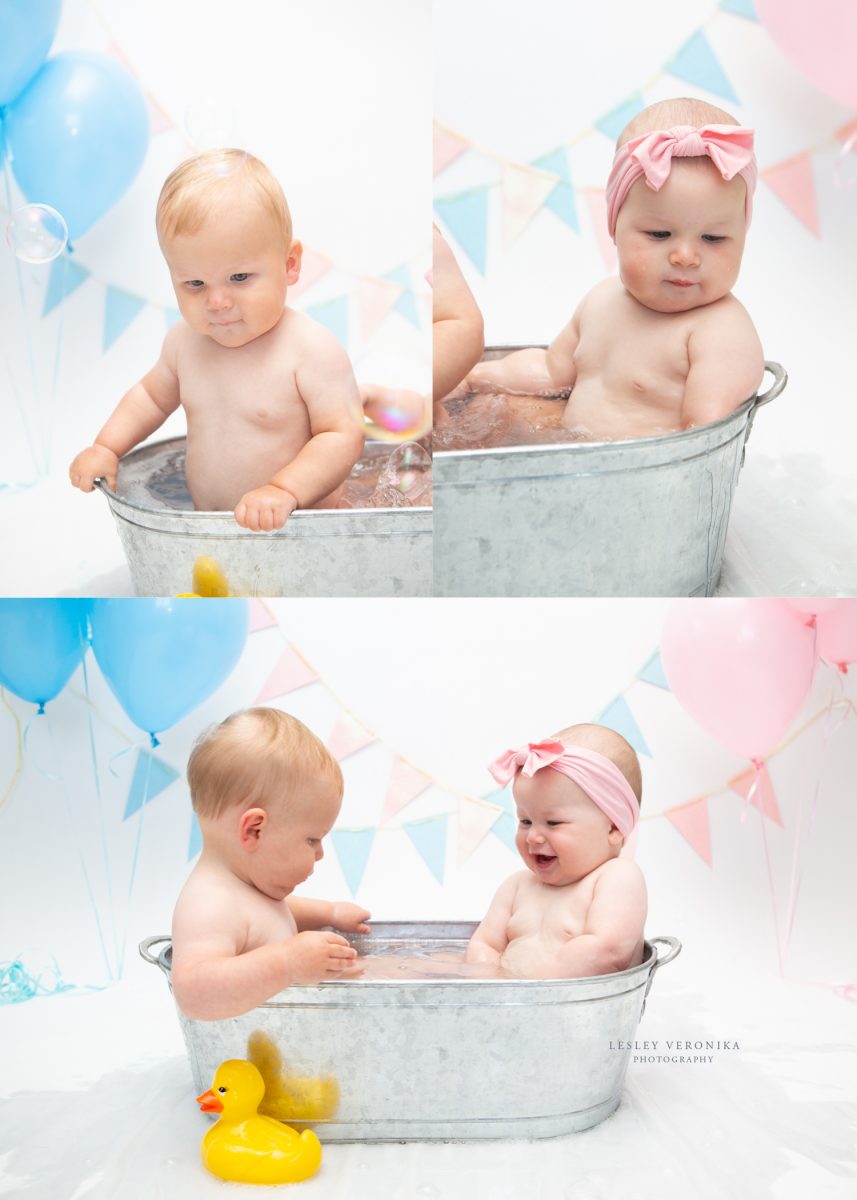 family photos, baby portraits, Wilmington NC family photographer, Bubble Bath