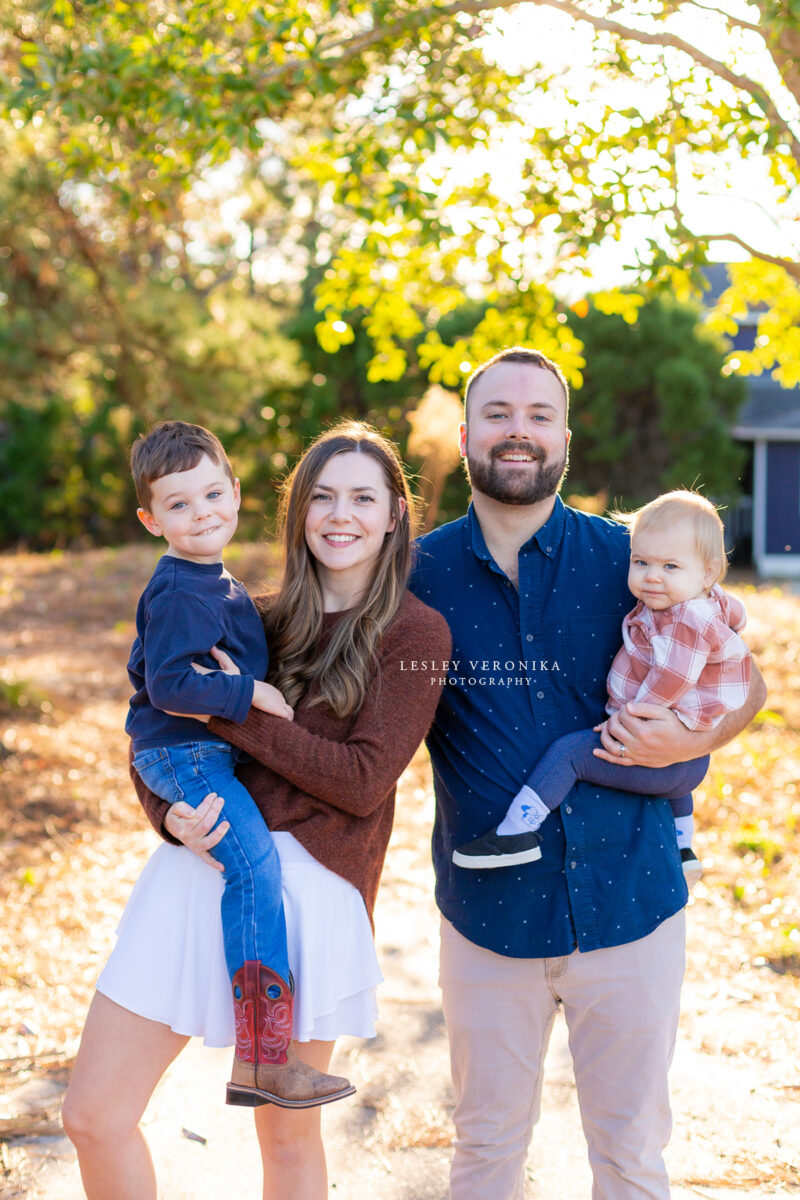 wilmington NC, family portrait session, choosing a location