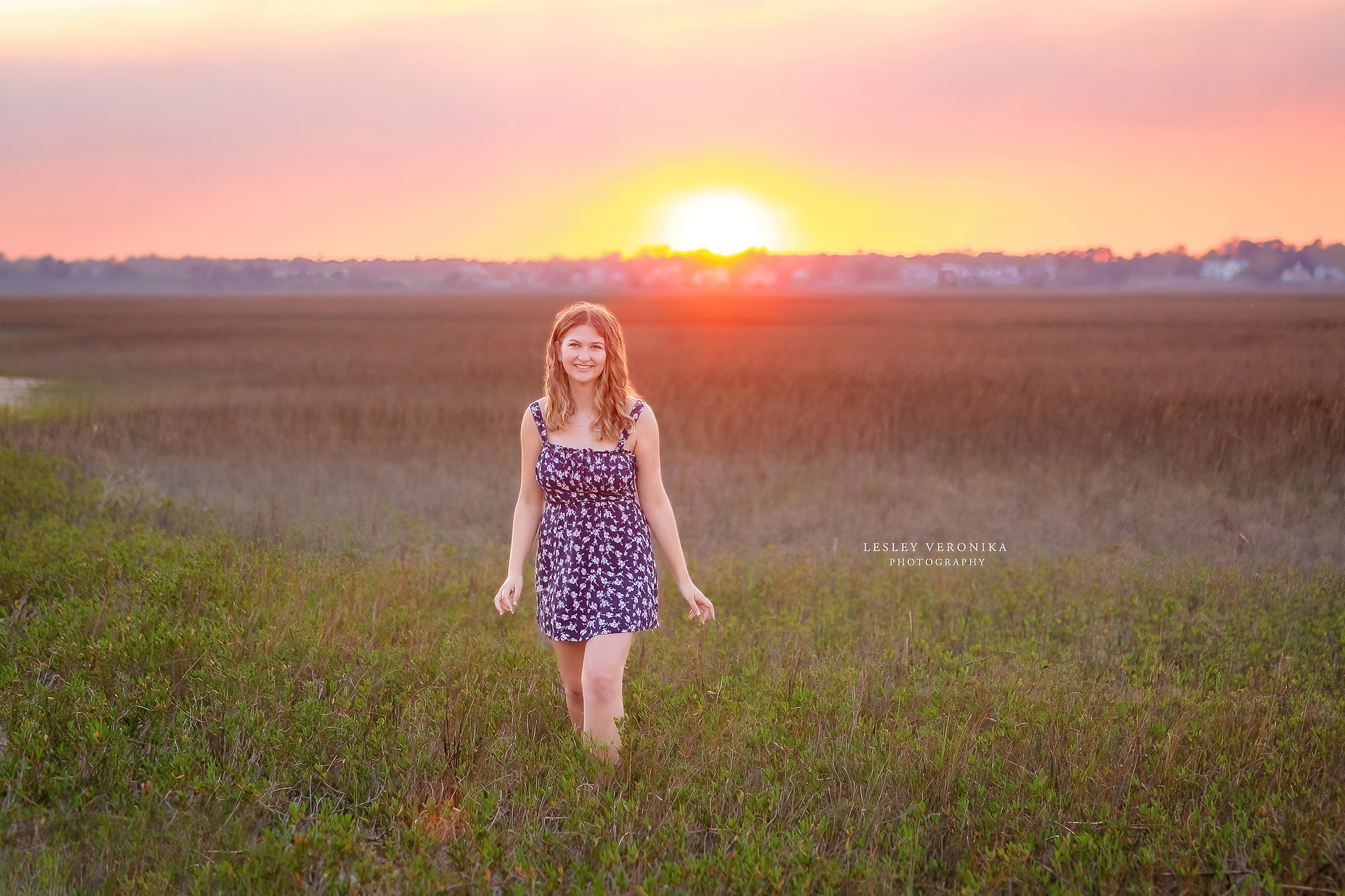 Sunset senior session