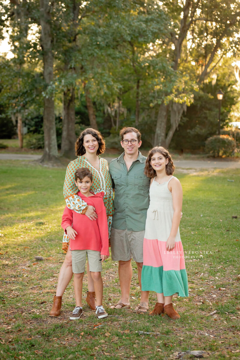 family portraits, wilmington nc family photographer, family of four