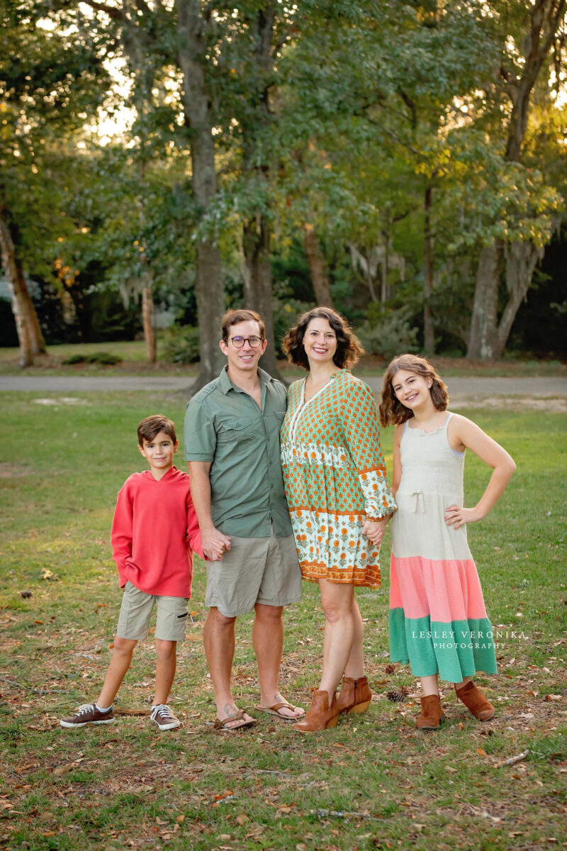 family portraits, wilmington nc family photographer, family of four