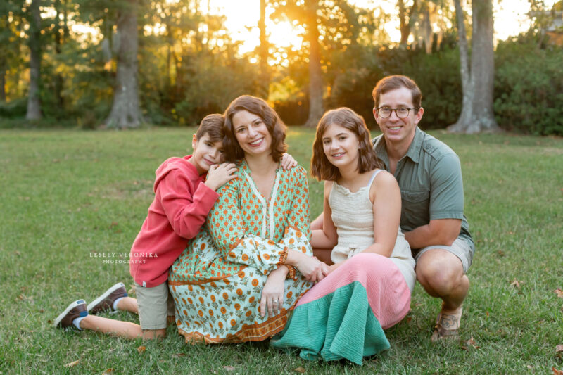 family portraits, wilmington nc family photographer, family of four