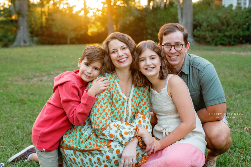 family portraits, wilmington nc family photographer, family of four