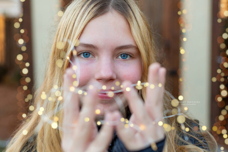 Hot chocolate sessions in senior photography, senior portraits, leland nc, bokah, Senior Christmas Portraits