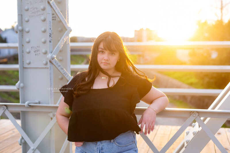 Downtown wilmington, senior portraits, wilmington nc senior photographer, high school senior, senior session at the one tree hill bridge, one tree hill