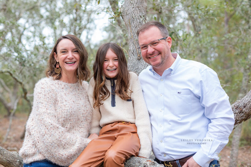 family photographer, family of three, carolina beach state park session