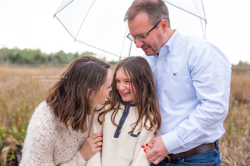 family photographer, family of three, carolina beach state park session