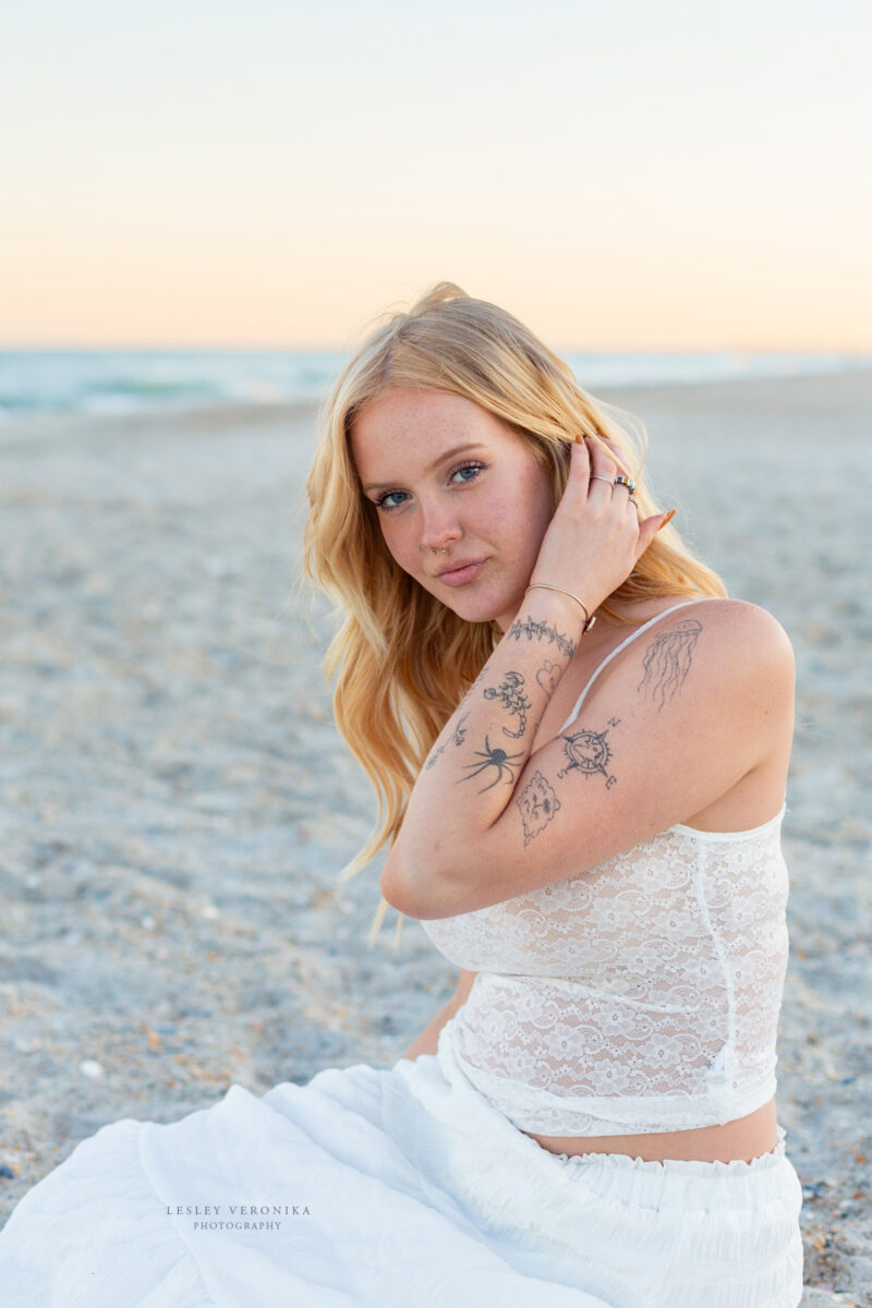 senior portrait session, Wrightsville beach nc, senior photographer, high school senior session, senior inspiration, senior year