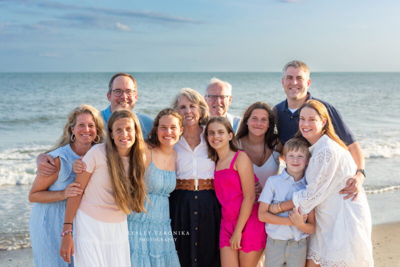 Family session, family photography, oak island photographer, beach portraits