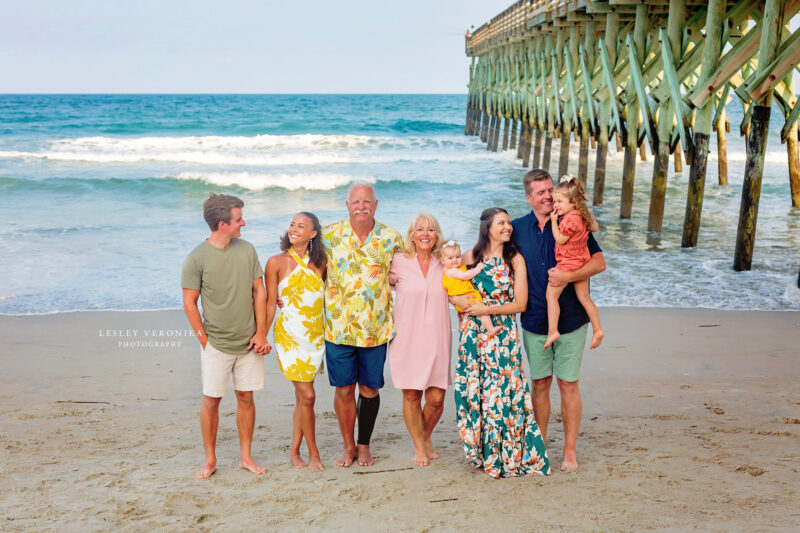 Wrightsville Beach Family Portraits, generational family session, extended family portraits, wrightsville beach photography