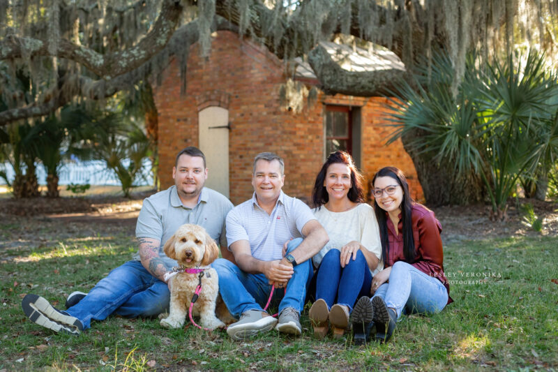 bald head island nc, family photos, adult children, 50th birthday celebration