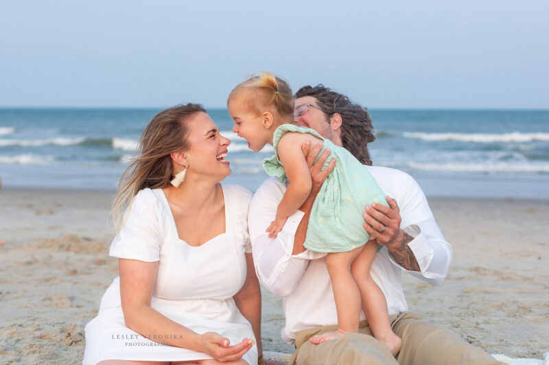 perfect family photos, fort fisher, wilmington nc family photographer