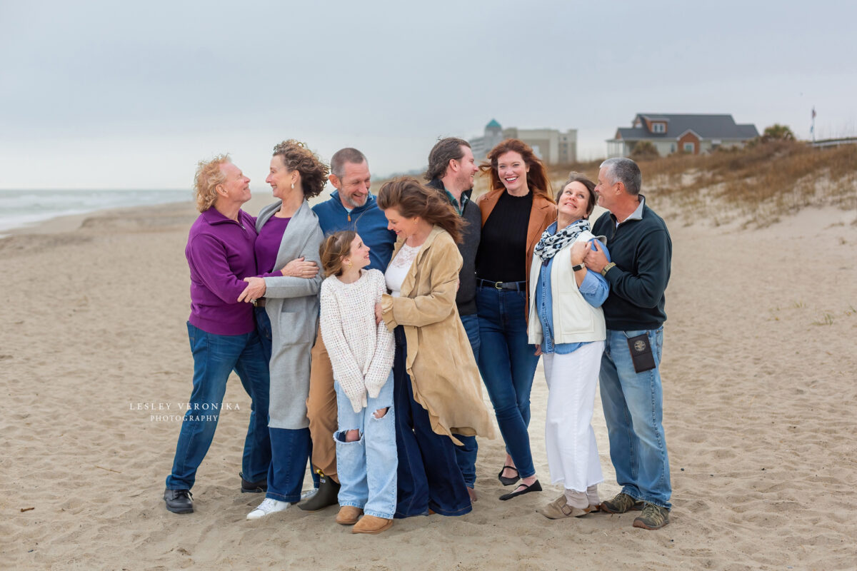 generational family portraits, beach family session